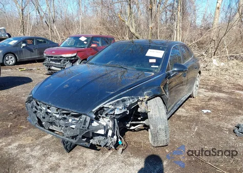 2021 Hyundai Sonata Sel z USA, uszkodzony, nr VIN 5NPEL4JA5MH121420